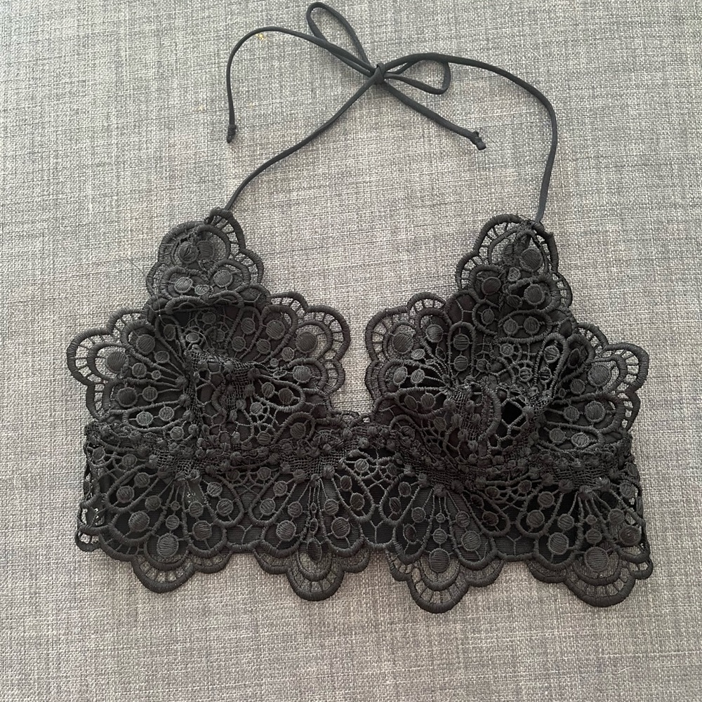 Crochet halter top